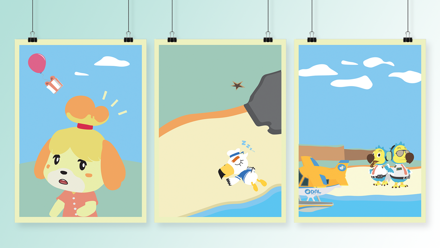 Animal Crossing (Set of 3)